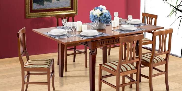 Amenajarea unui dining room cu masa extensibila